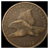 1858 Copper-Nickel Flying Eagle Cent HIGH  GRADE