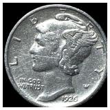 1926-D Silver Mercury Dime CLOSELY  UNCIRCULATED