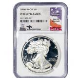 1998 Silver Eagle NGC PF70 Ultra Cameo