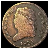 1825 Classic Head Half Cent HIGH GRADE