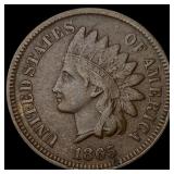 1865 Indian Head Cent CLOSELY UNCIRCULATED