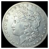 1889-CC Silver Morgan Dollar NEARLY UNCIRCULATED
