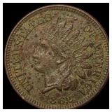 1862 Copper-Nickel Indian Head Cent CLOSELY UNCIRC