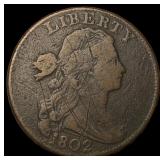 1802 Draped Bust Large Cent LIGHTLY CIRCULATED