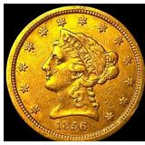 1856-S Gold $2.50 Liberty Head Quarter Eagle HIGH