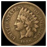 1859 Indian Head Cent NEARLY UNCIRCULATED