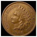 1907 Indian Head Cent NICELY CIRCULATED