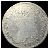 1812 Capped Bust Half Dollar NICELY  CIRCULATED