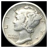 1926 Mercury Dime LIGHTLY CIRCULATED