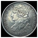 1835 Capped Bust Dime CHOICE AU