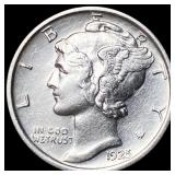 1925-D Silver Mercury Dime CLOSELY  UNCIRCULATED