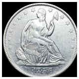 1856-O Seated Liberty Half Dollar NEARLY UNCIRCULA