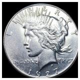 1927-S Silver Peace Dollar CLOSELY UNCIRCULATED