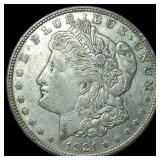 1921-S Silver Morgan Dollar NEARLY UNCIRCULATED