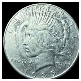 1935 Silver Peace Dollar LIGHTLY CIRCULATED