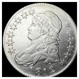 1812 Capped Bust Half Dollar NEARLY  UNCIRCULATED