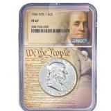 1956 Franklin Half Dollar NGC PF67 Type 1