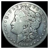 1890-CC Silver Morgan Dollar NEARLY UNCIRCULATED