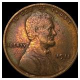 1911-D Lincoln Wheat Cent NEARLY UNCIRCULATED