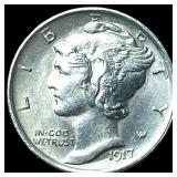 1917-S Silver Mercury Dime UNCIRCULATED