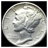 1927-D Silver Mercury Dime CLOSELY  UNCIRCULATED