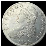 1826 Capped Bust Half Dollar CLOSELY  UNCIRCULATE
