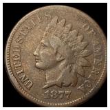 1877 Indian Head Cent LIGHTLY CIRCULATED