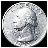 1932-D Silver Washington Quarter CLOSELY  UNCIRCU