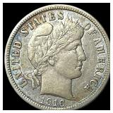 1916 Barber Dime CLOSELY UNCIRCULATED