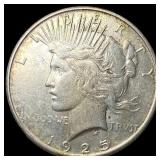 1925-S Peace Silver Dollar ABOUT UNCIRCULATED