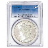 1885-O Morgan Silver Dollar PCGS M64