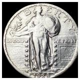 1928 Standing Liberty Silver Quarter NEARLY  UNCI