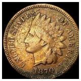 1870 Indian Head Cent LIGHTLY CIRCULATED