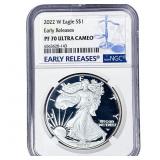 2022-W Silver Eagle NGC PF70 Ultra Cameo