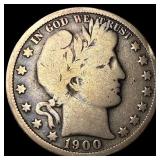 1900-O Silver Barber Half Dollar NICELY  CIRCULAT