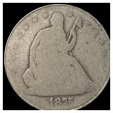 1875-S Seated Liberty Half Dollar NICELY CIRCULATE