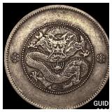 1911 China, Yunnan Province SIlver 50 Cents