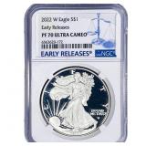 2022-W Silver Eagle NGC PF70 Ultra Cameo