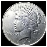 1927-D Silver Peace Dollar CLOSELY  UNCIRCULATED
