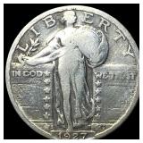 1927-S Standing Liberty Quarter LIGHTLY  CIRCULAT