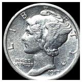1917 Silver Mercury Dime UNCIRCULATED