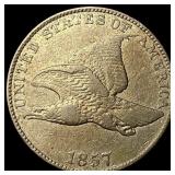 1857 Flying Eagle Cent UNCIRCULATED