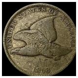 1858 Flying Eagle Cent ABOUT UNCIRCULATED