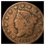1829 Coronet Head Large Cent LIGHTLY CIRCULATED