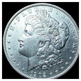1902 Silver Morgan Dollar CLOSELY  UNCIRCULATED