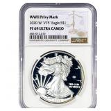 2020-W Silver Eagle NGC PF69 Ultra Cameo