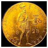 1928 Netherlands Gold Ducat .1104oz  UNCIRCULATED