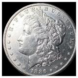 1886-S Morgan Silver Dollar UNCIRCULATED