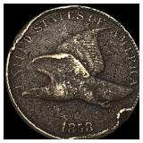 1858 Copper-Nickel Flying Eagle Cent HIGH  GRADE