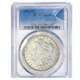 1892-O Morgan Silver Dollar PCGS AU50